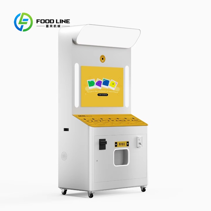 Korean Lifestyle Store - Koreanischer Fotoautomat, interaktiver Premium-Porträtdruck-Kiosk für Lifestyle-Shops,