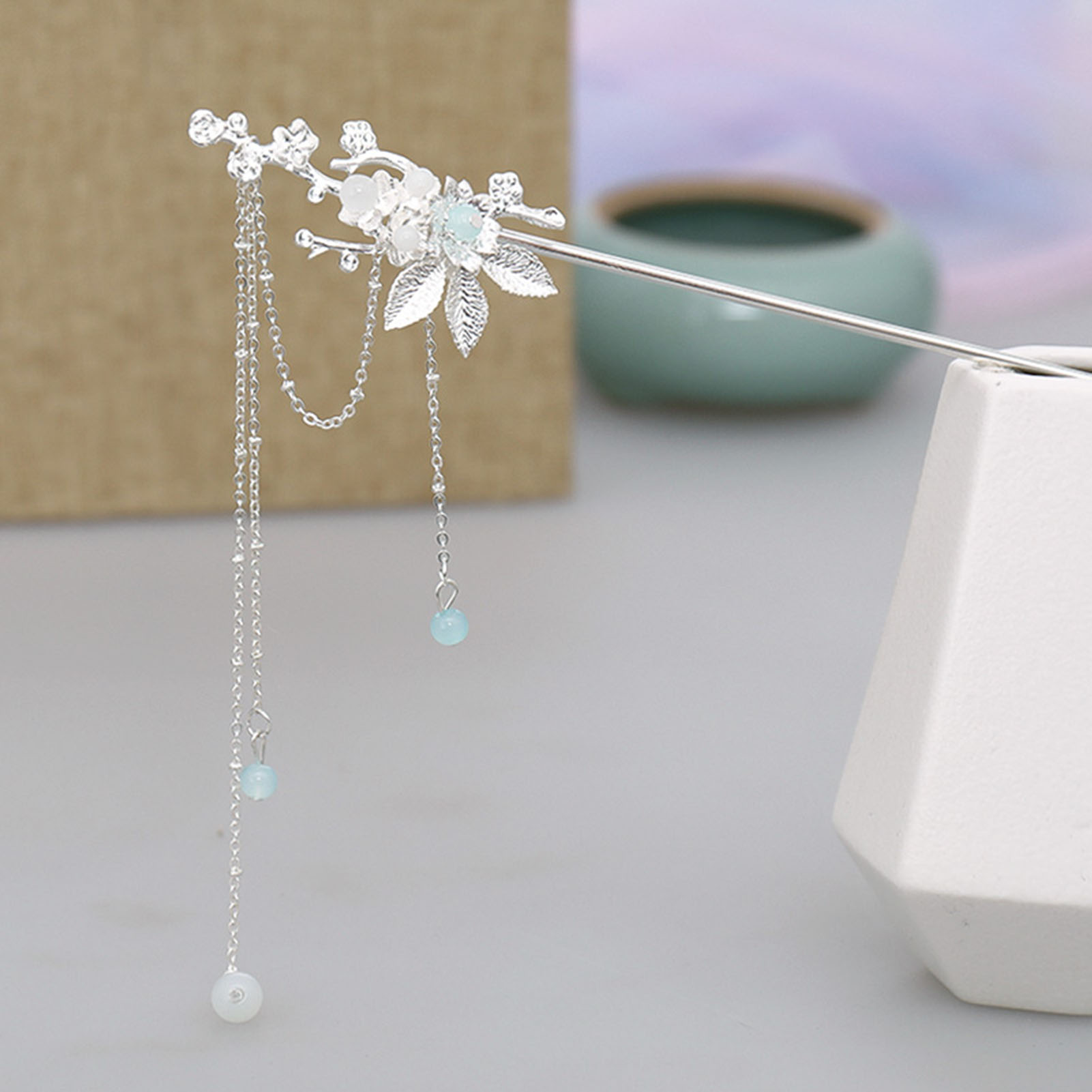 Hanbok Hair Pin - Chinesischer Haarstab aus Legierung im Stil