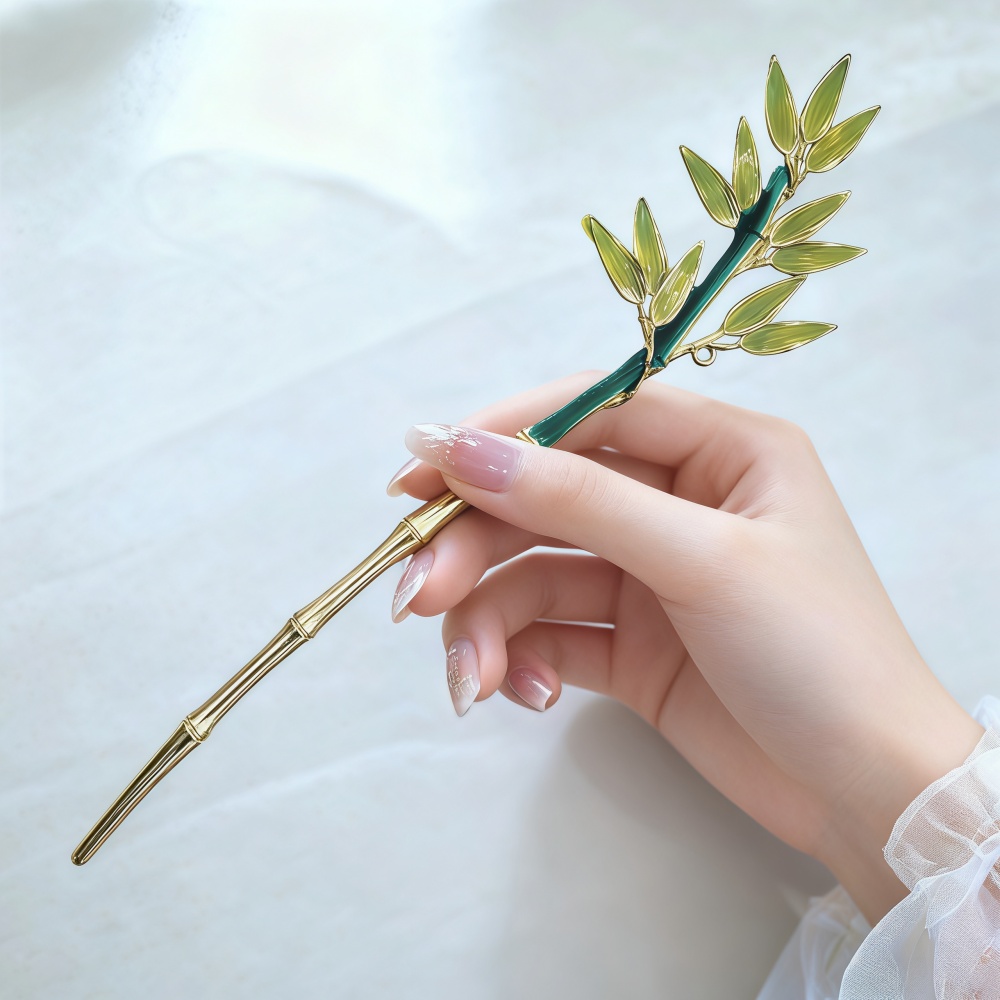 Emaille-Legierungs-Haarnadel f – Hanbok Hair Pin Bewertung und Preis