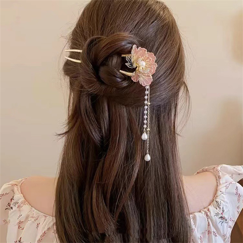 Quasten-Hanfu-Haarschmuck: U-f – Hanbok Hair Pin Bewertung und Preis