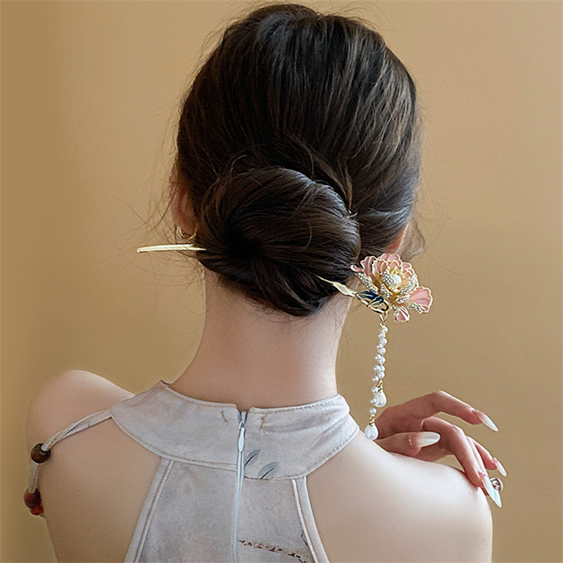 Quasten-Hanfu-Haarschmuck: U-f – Hanbok Hair Pin Bewertung und Preis