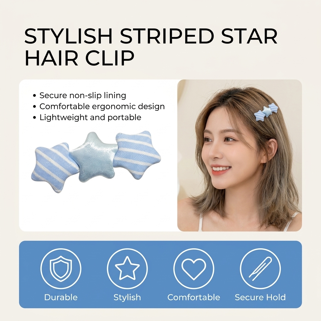 Niedliche sternförmige Haarspa – Korean Daily Lifestyle Bewertung und Preis