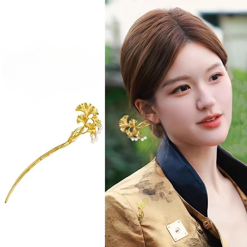 1 Stück Eleganter Goldener Gin – Hanbok Hair Pin Bewertung und Preis