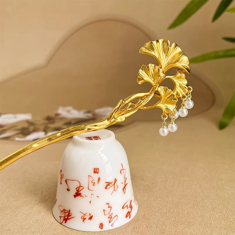1 Stück Eleganter Goldener Gin – Hanbok Hair Pin Bewertung und Preis