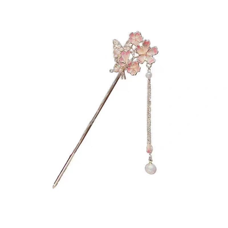 Sakura-Haarnadel mit Hochwerti – Hanbok Hair Pin Bewertung und Preis