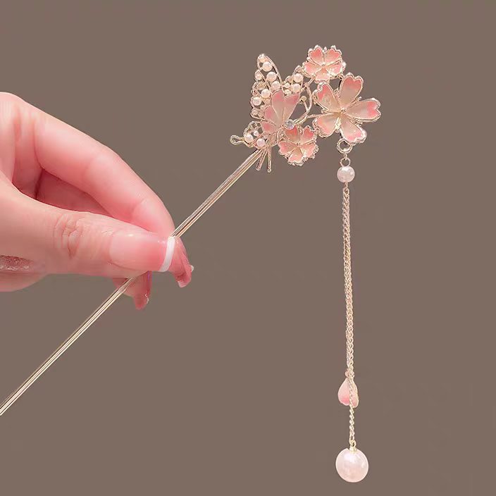 Sakura-Haarnadel mit Hochwerti – Hanbok Hair Pin Bewertung und Preis
